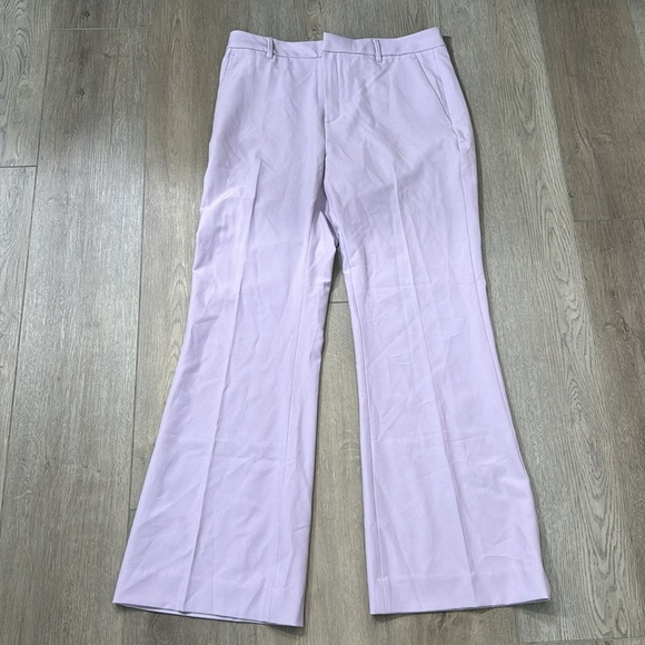 NWT! Banana Republic Violet Lilac Giovanna Sculpted Bootcut Pants - Picture 9 of 9